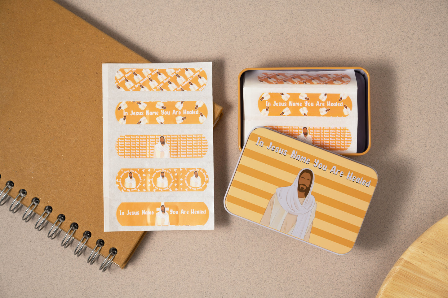 In Jesus Name You Are Healed: Adhesive Bandage